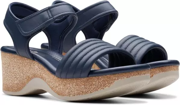 Сандалии Clarks Chelseah Gem, цвет Navy Leather