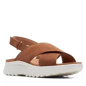 Сандалии Clarks DashLiteWish, коричневый