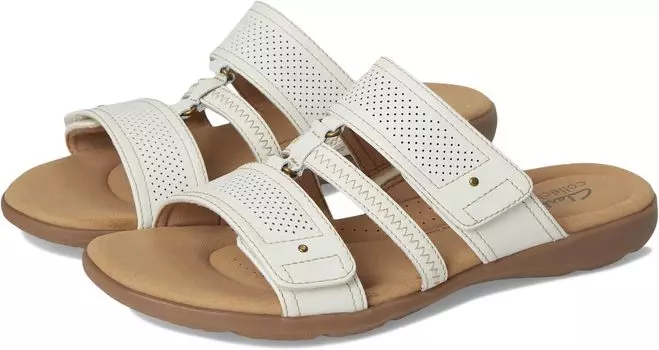 Сандалии Clarks Elizabelle Ave, цвет Off White Leather