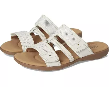 Сандалии Clarks Elizabelle Ave, цвет Off White Leather