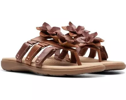 Сандалии Clarks Elizabelle Mae, цвет Tan Combi