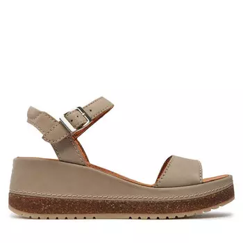 Сандалии Clarks Kassanda Lily 26177297 Stone Nubuck, серый