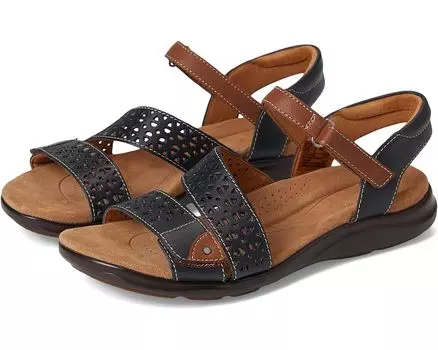 Сандалии Clarks Kitly Way, цвет Navy Leather