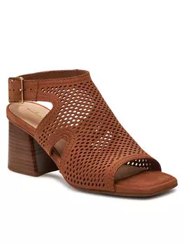 Сандалии Clarks, коричневый