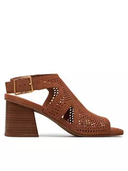 Сандалии Clarks, коричневый