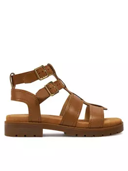 Сандалии Clarks, коричневый