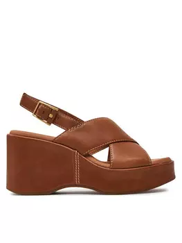 Сандалии Clarks, коричневый