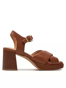 Сандалии Clarks, коричневый