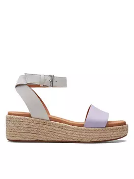 Сандалии Clarks Leder Keil Sandaletten, фиолетовый