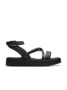 Сандалии Clarks Leder Sandale Alda Cross, черный