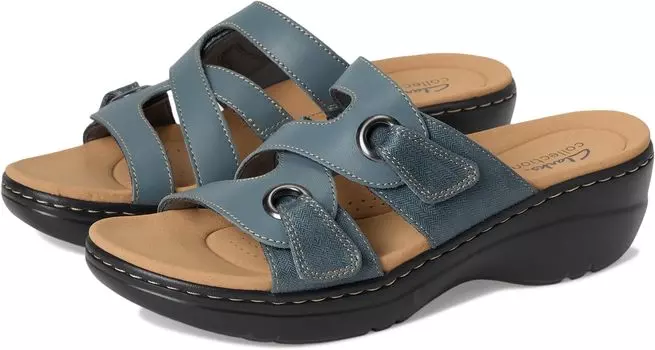Сандалии Clarks Merliah 2 Cove, цвет Blue Grey Leather