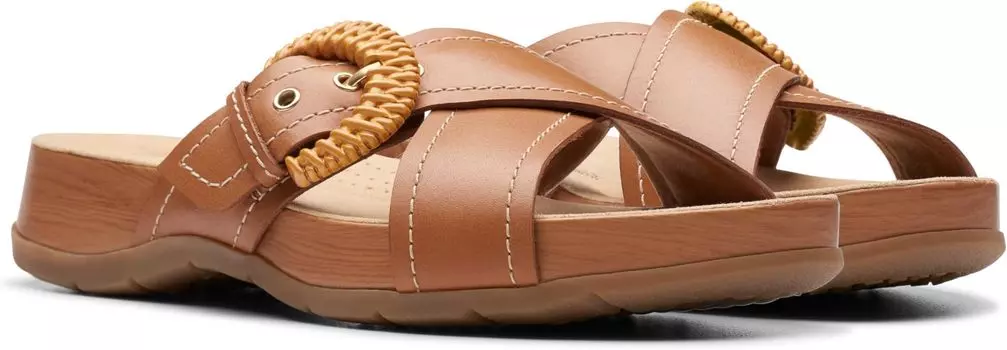 Сандалии Clarks Reileigh Bay, цвет Cinnamon Leather