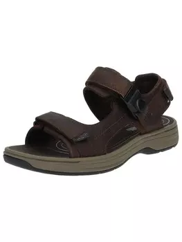 Сандалии Clarks, темно коричневый