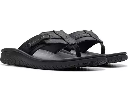 Сандалии Clarks Wesley Sun, цвет Black Leather