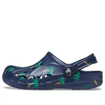 Сандалии classic baya clog coconut tree 'blue' Crocs, синий