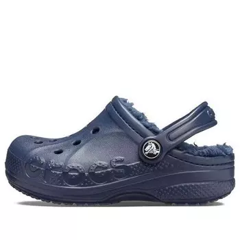 Сандалии classic baya lined clog 'navy' Crocs, синий