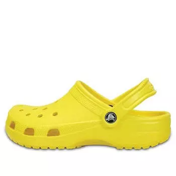Сандалии classic beach bright yellow sandals Crocs, желтый