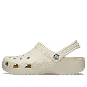 Сандалии classic clog 'beige' Crocs, бежевый