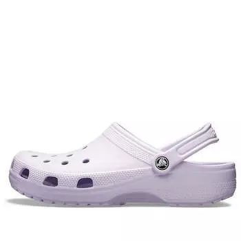 Сандалии classic clog 'light purple' Crocs, фиолетовый