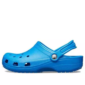 Сандалии classic cog beach blue sandals Crocs, синий