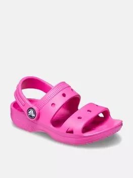 Сандалии Classic Crocs, розовый