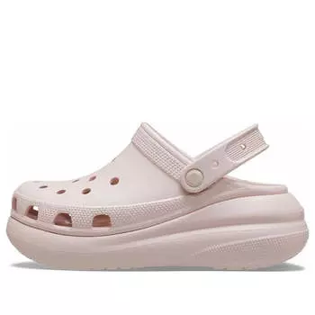 Сандалии classic crush clog 'light pink' Crocs, розовый
