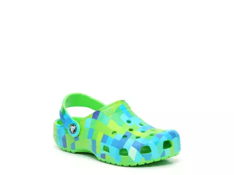 Сандалии Classic Digi Block Clog Crocs, цвет otherprints