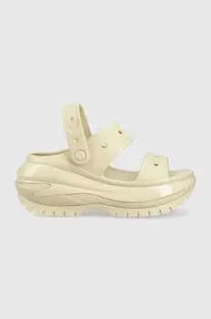 Сандалии Classic Mega Crush Crocs, бежевый