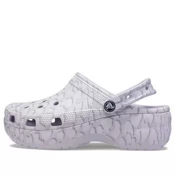 Сандалии classic platform 4 Crocs, фиолетовый