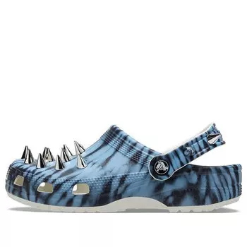 Сандалии classic rebel clogs 'blue white' Crocs, синий