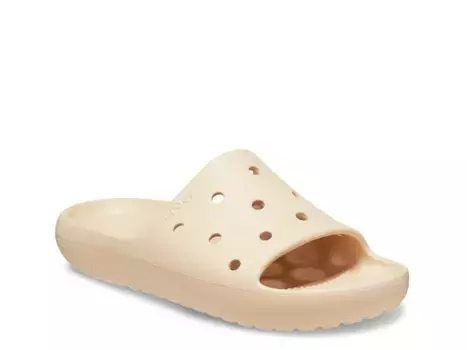 Сандалии Classic v2 Slide Sandal Crocs, цвет stucco