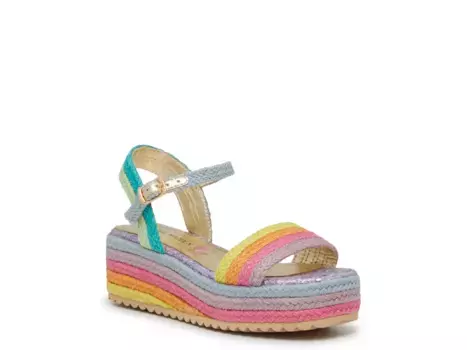 Сандалии Cleo Wedge Sandal Steve Madden, цвет multicolor