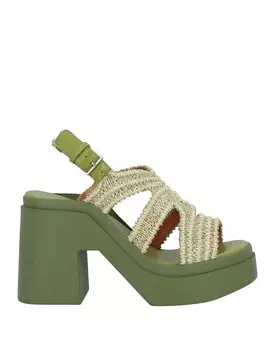 Сандалии Clergerie, зеленый