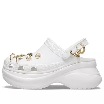 Сандалии clog outdoor classic sports sandals white Crocs, белый