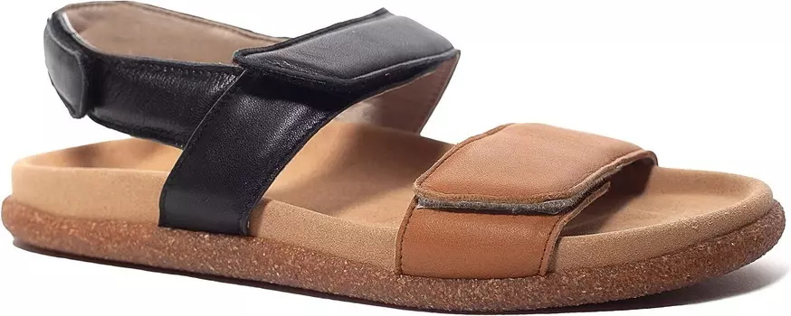 Сандалии CLOUD Lana, цвет Nappa Tan/Nappa Black