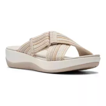Сандалии Cloudsteppers Arla Wave для женщин Clarks, цвет beige combi