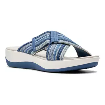 Сандалии Cloudsteppers Arla Wave для женщин Clarks, цвет blue combi