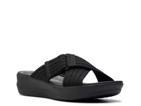 Сандалии Cloudsteppers Arla Wave Sandal Clarks, черный
