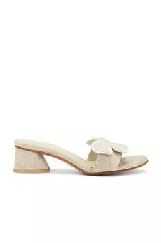 Сандалии Clover by lun с аппликацией в виде цветка Kaanas, oat