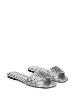 Сандалии Clovis Jimmy Choo, серебристый