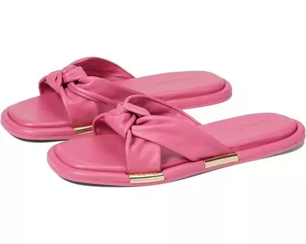 Сандалии COACH Brooklyn Leather Sandal, розовый