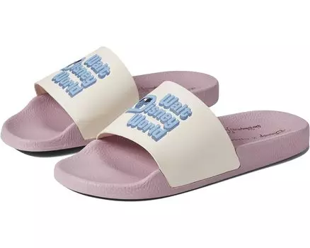Сандалии COACH Disney Parks Walt Disney World Motif Sports Slide, фиолетовый