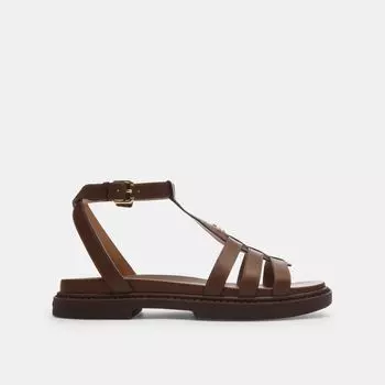 Сандалии Coach Franny Sandal, цвет Dark Saddle