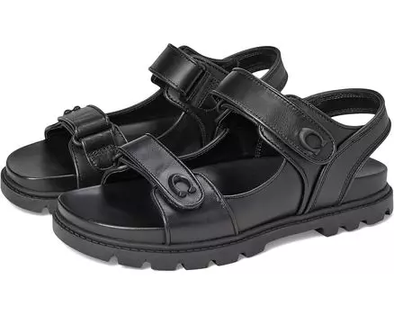 Сандалии COACH Platform Sandals, черный