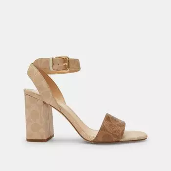 Сандалии Coach Shelby Sandal, цвет Sand/Tan