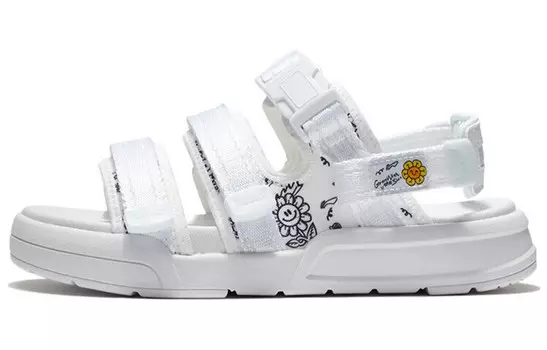 Сандалии Coca Beach женские белые Lining