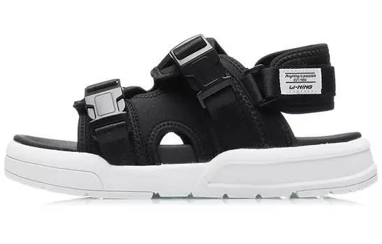 Сандалии Coca Beach женские черные/белые Lining