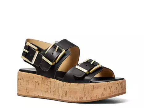 Сандалии Colby Platform Sandal Michael Michael Kors, черный
