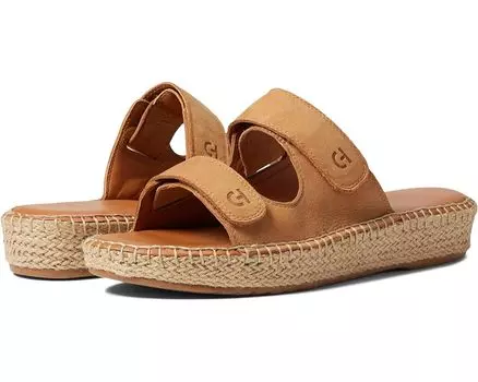 Сандалии Cole Haan Cloudfeel Espadrille Slide Sandal, цвет Pecan Nubuck