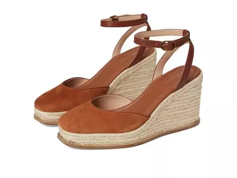 Сандалии Cole Haan Cloudfeel Kyra Espadrille Wedges, цвет British Tan Suede